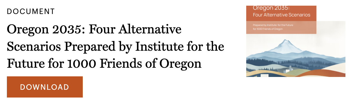 Oregon 2035: Four Alternative Scenarios