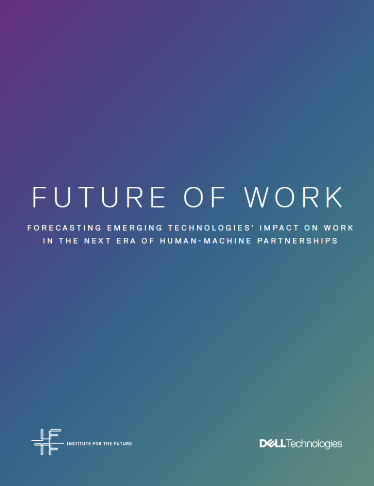 IFTF Dell Future of Work cover thumbnail